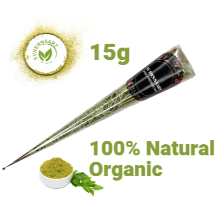 100% NATURAL HENNA CONES 15g