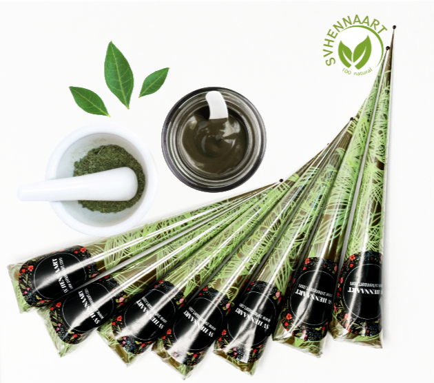 100% NATURAL HENNA CONES 20g