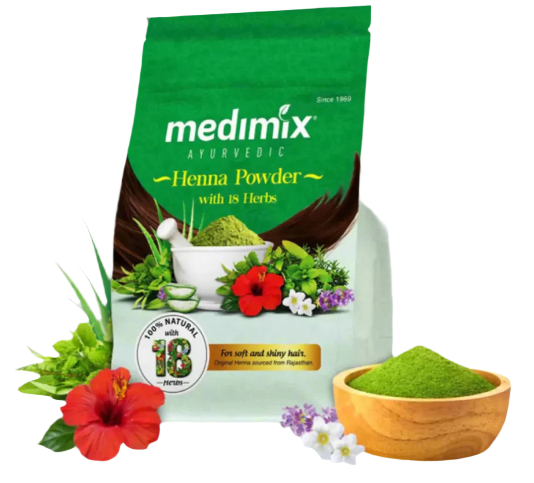 [3] Medimix Henna Powder With 18 Herbs