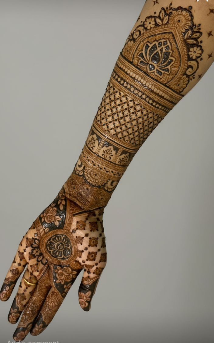 100% Natural Organic Bridal Henna Cone & Bridal Box