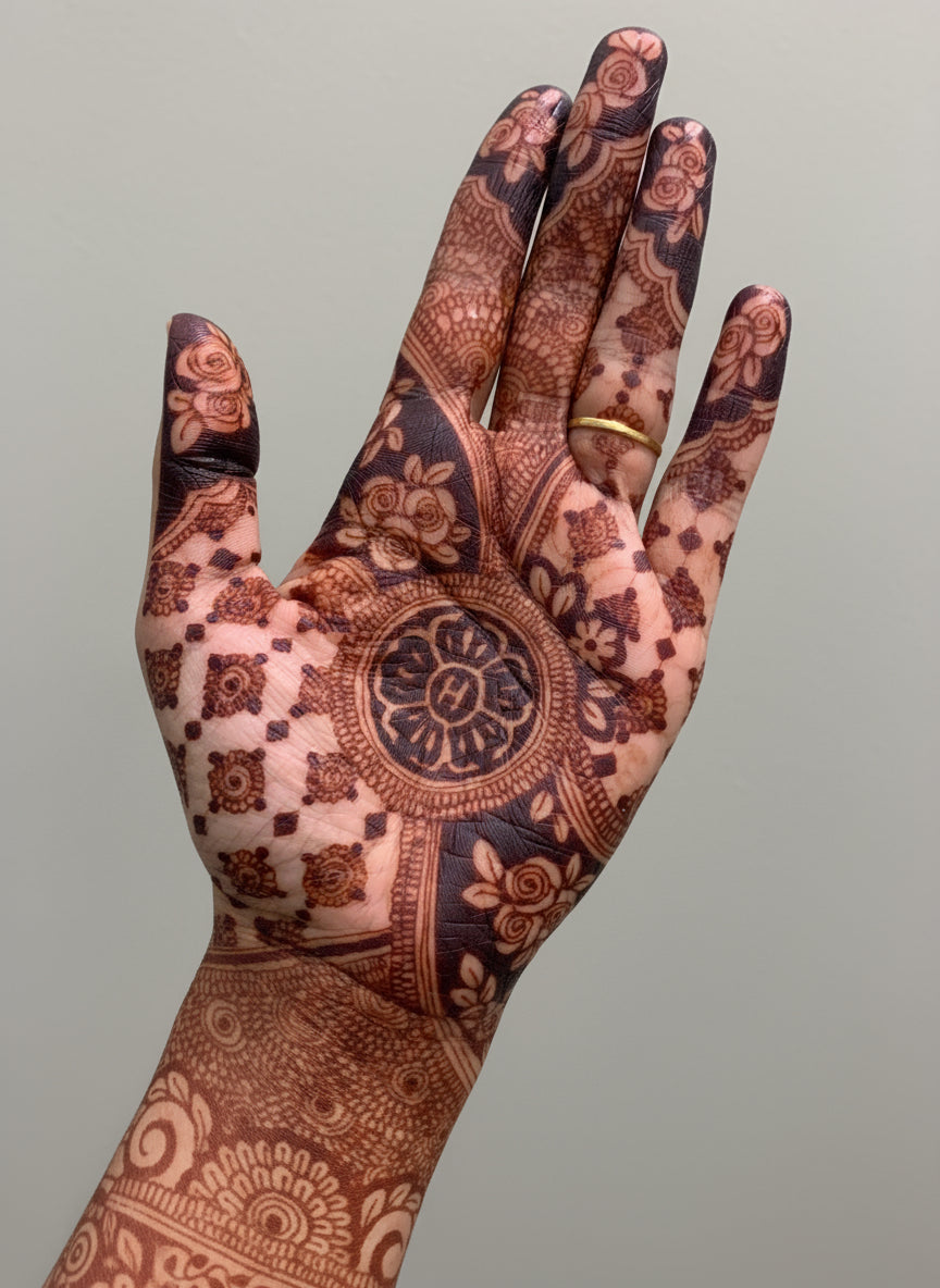 100% Natural Organic Bridal Henna Cone & Bridal Box