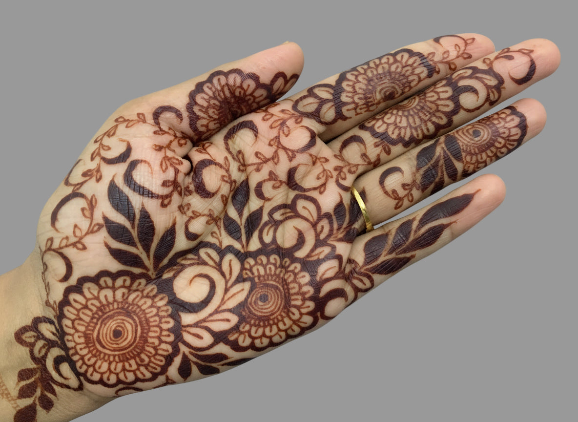 100% Natural Organic Bridal Henna Cone & Bridal Box