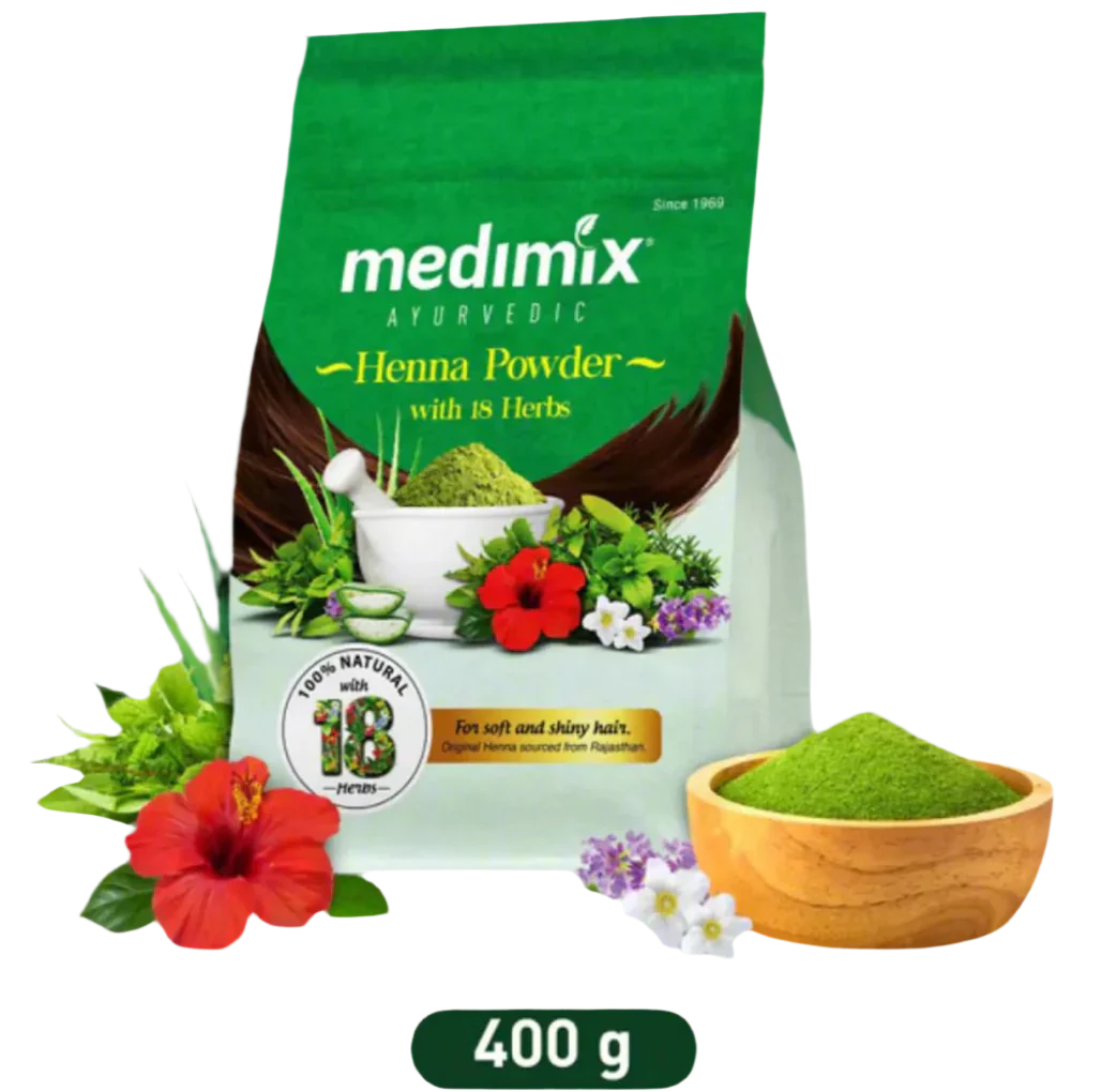 [3] Medimix Henna Powder With 18 Herbs