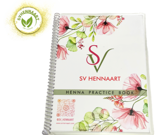 M HENNA PRACTICE BOOK