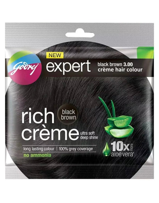 [4]Godrej Expert Hair Color Rich Creme Cream Colourants, No Ammonia  hair dye,20gms